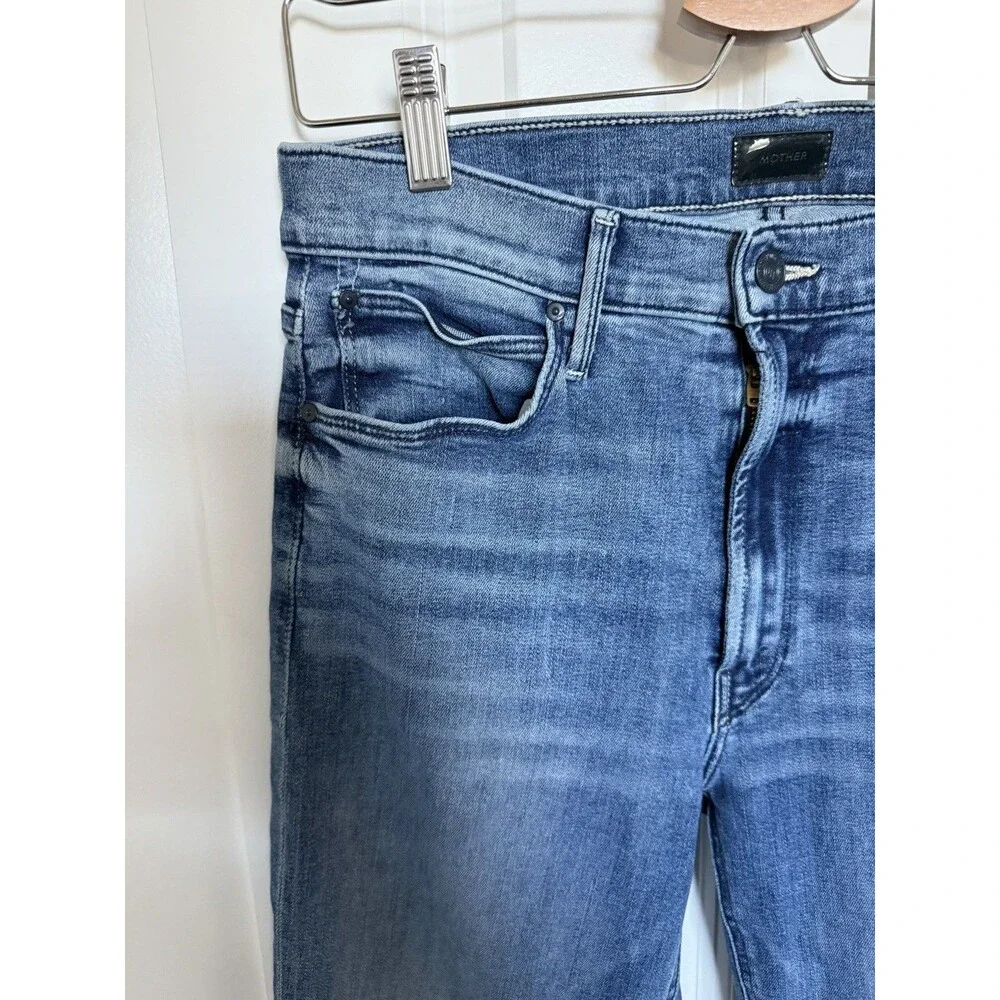 Mother Jeans Women’s Size 31 The Mid Rise Dazzler Ankle we the animals